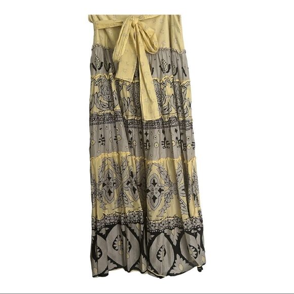 - Isda and Company Lined Tiered Boho Skirt Neiman Marcus - Picture 1 of 7